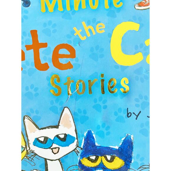 5-MINUTE PETE THE CAT STORIES BY JAMES DEAN HARDCOVER INCLUDES 12 STORIES - Picture 2 of 10